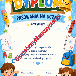 Dyplom pasowania na ucznia – do druku PDF (8)