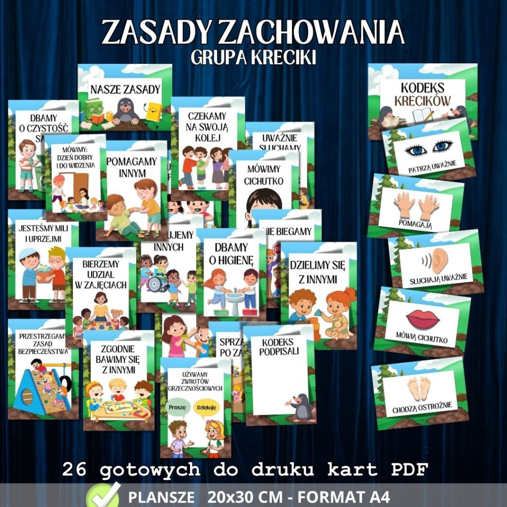 Grupa Kreciki – Kodeks i zasady zachowania – (26 plansz) (4)