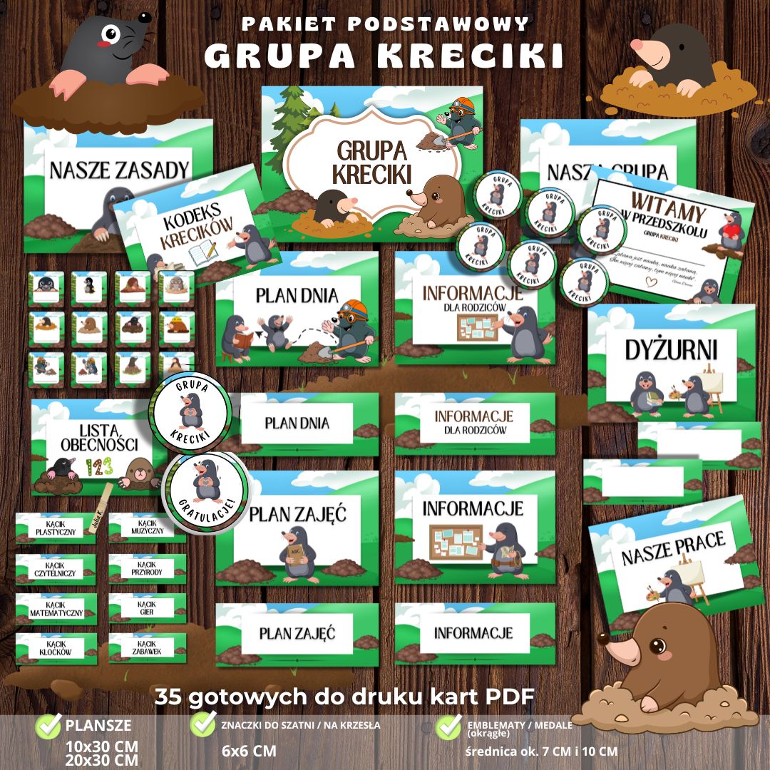 Grupa Kreciki – pakiet grupowy na start – zestaw 24 elementów PDF (2)