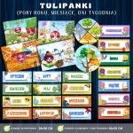Grupa Tulipanki (pory roku, miesiące, dni tygodnia) – 25 plansz (1)