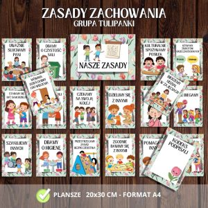 Grupa Tulipanki – Kodeks i zasady zachowania – (26 plansz) (1)