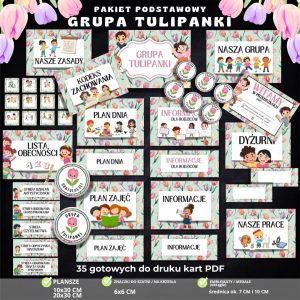 Grupa Tulipanki – pakiet grupowy na start – zestaw 24 elementów PDF (1)