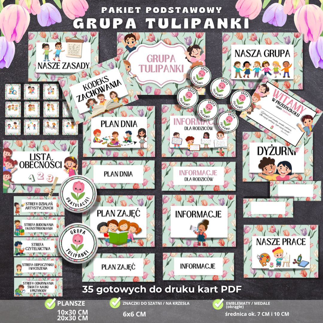 Grupa Tulipanki – pakiet grupowy na start – zestaw 24 elementów PDF (4)