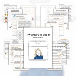 LAPBOOK Awantura o Basię (PDF do druku) karty pracy