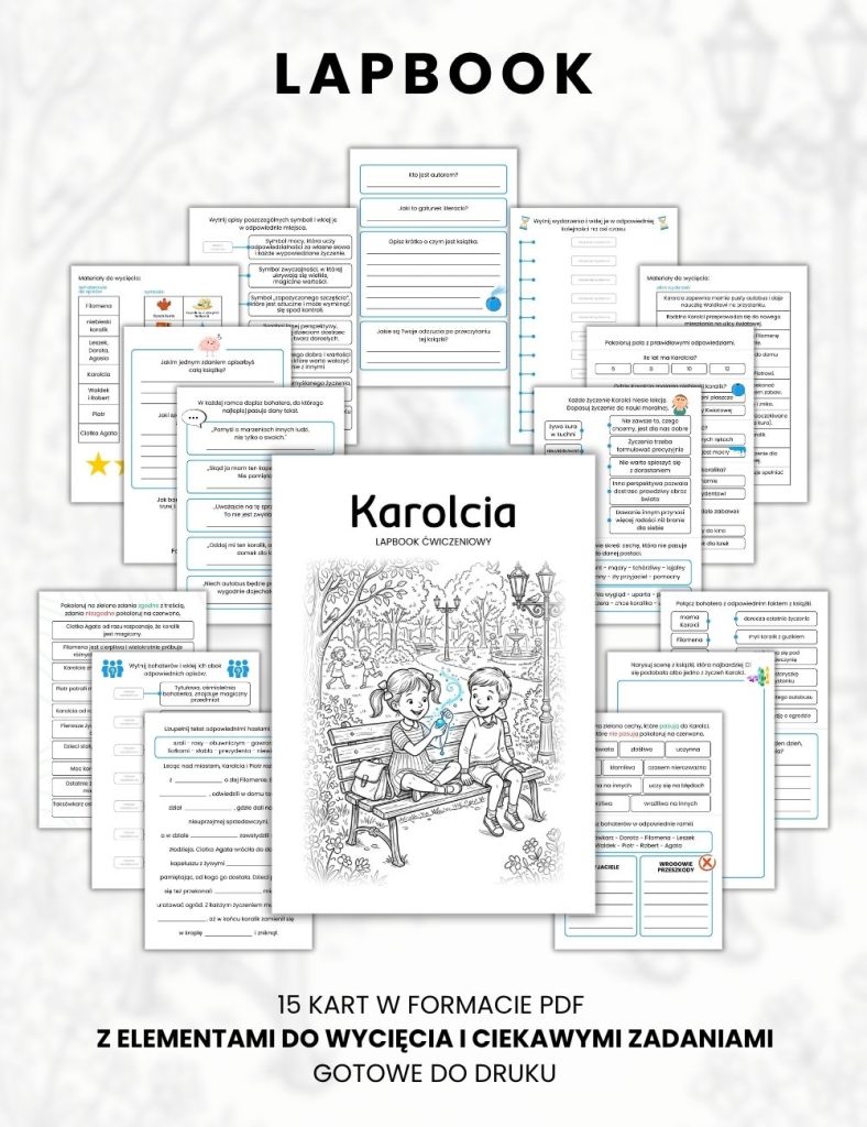 LAPBOOK Karolcia (PDF do druku) karty pracy