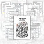 LAPBOOK Krzyżacy (PDF do druku) karty pracy