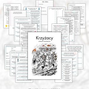 LAPBOOK Krzyżacy (PDF do druku) karty pracy