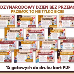 Międzynarodowy Dzień Bez Przemocy (Przemoc to nie tylko bicie!)
