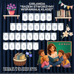 Napis Razem stworzymy wspaniałą klasę! – PDF do druku