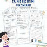 Sprawdzian Za niebieskimi drzwiami – 6 stron A4 (PDF do wydruku)