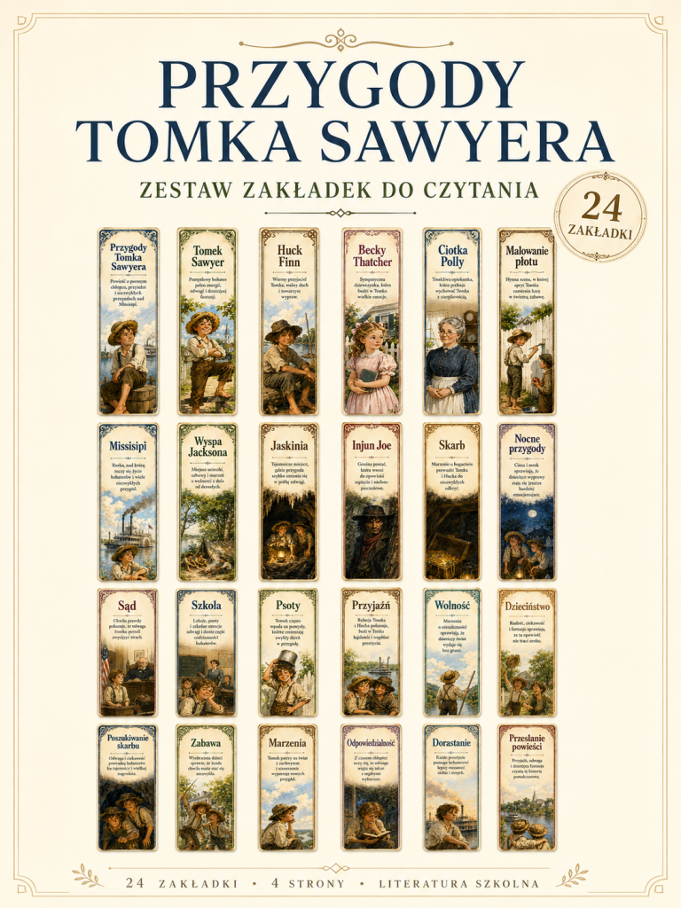 przygody-tomka-sawyera-zakladki-do-ksiazek-do-druku-pdf-24-sztuki