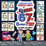 Dekoracja na Światowy Dzień Pierwszej Pomocy – „67 (6 sytuacji, 7 dobrych reakcji) (3)