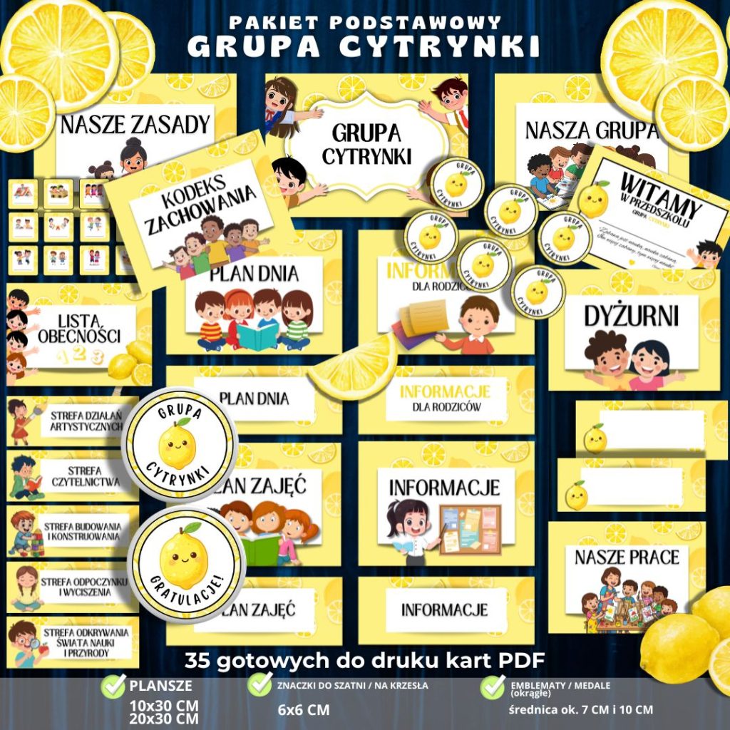 Grupa Cytrynki – pakiet grupowy na start – zestaw 24 elementów PDF (3)