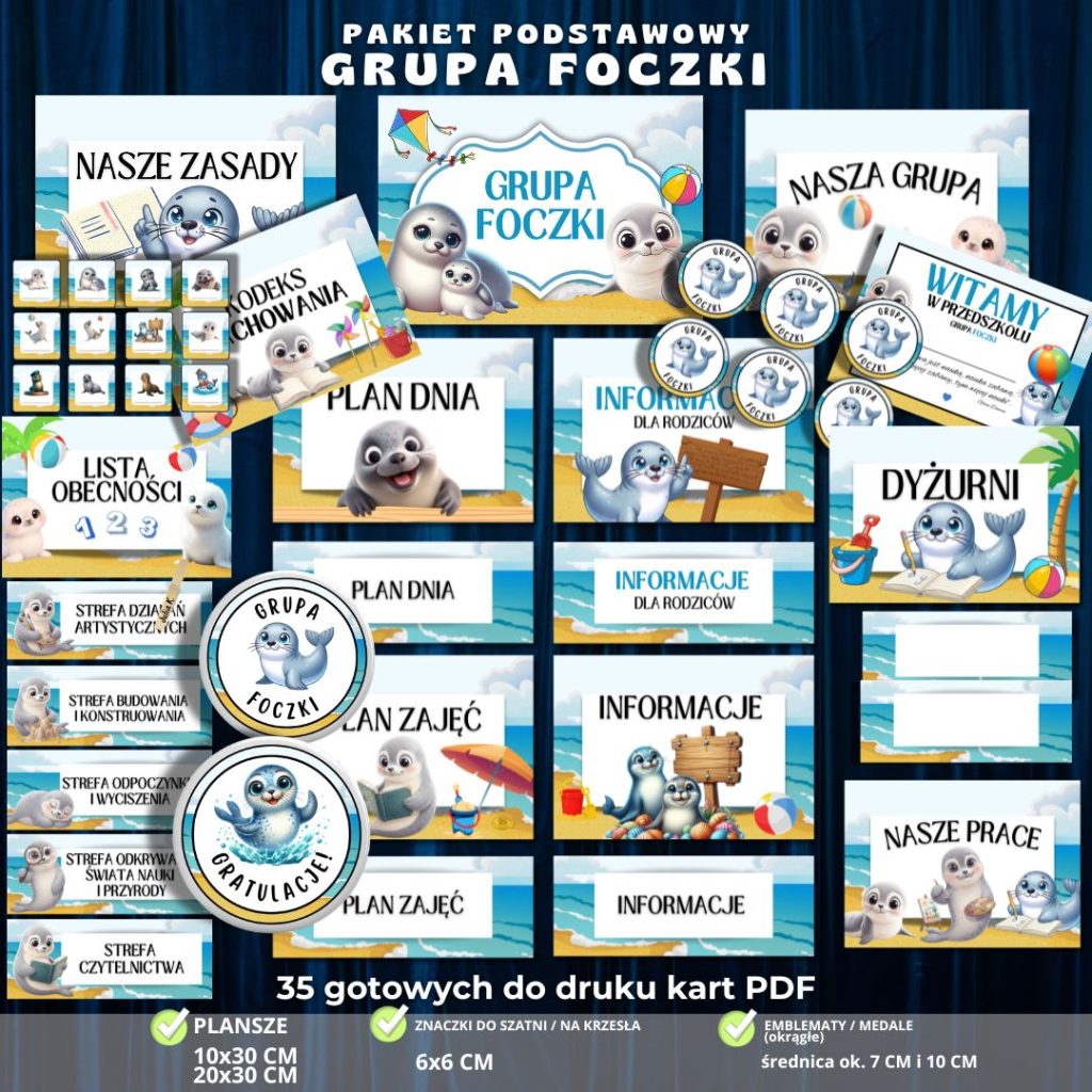 Grupa Foczki – pakiet grupowy na start – zestaw 24 elementów PDF (3)
