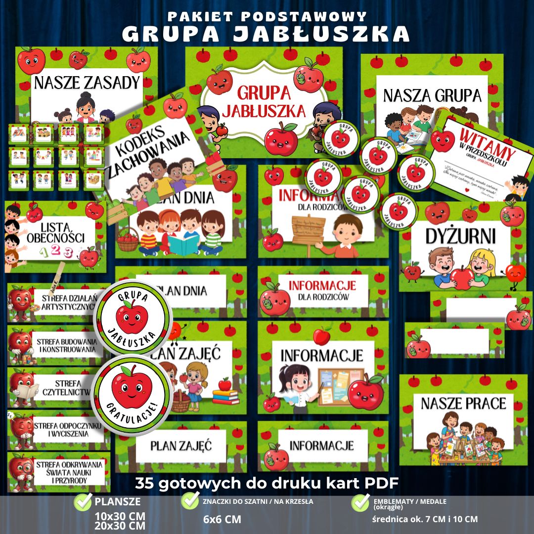 Grupa Jabłuszka – pakiet grupowy na start – zestaw 24 elementów PDF (1)