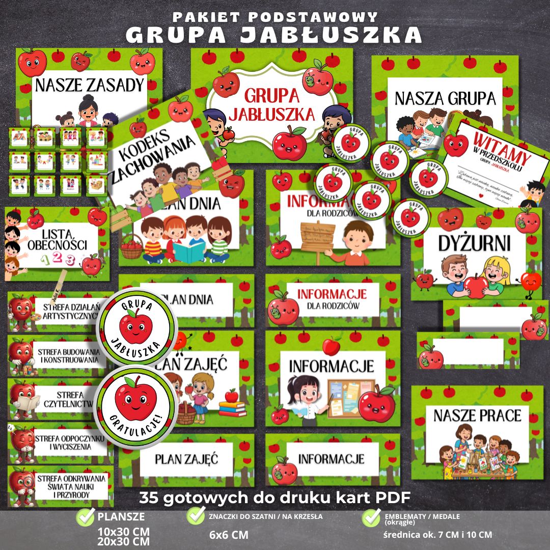 Grupa Jabłuszka – pakiet grupowy na start – zestaw 24 elementów PDF (4)