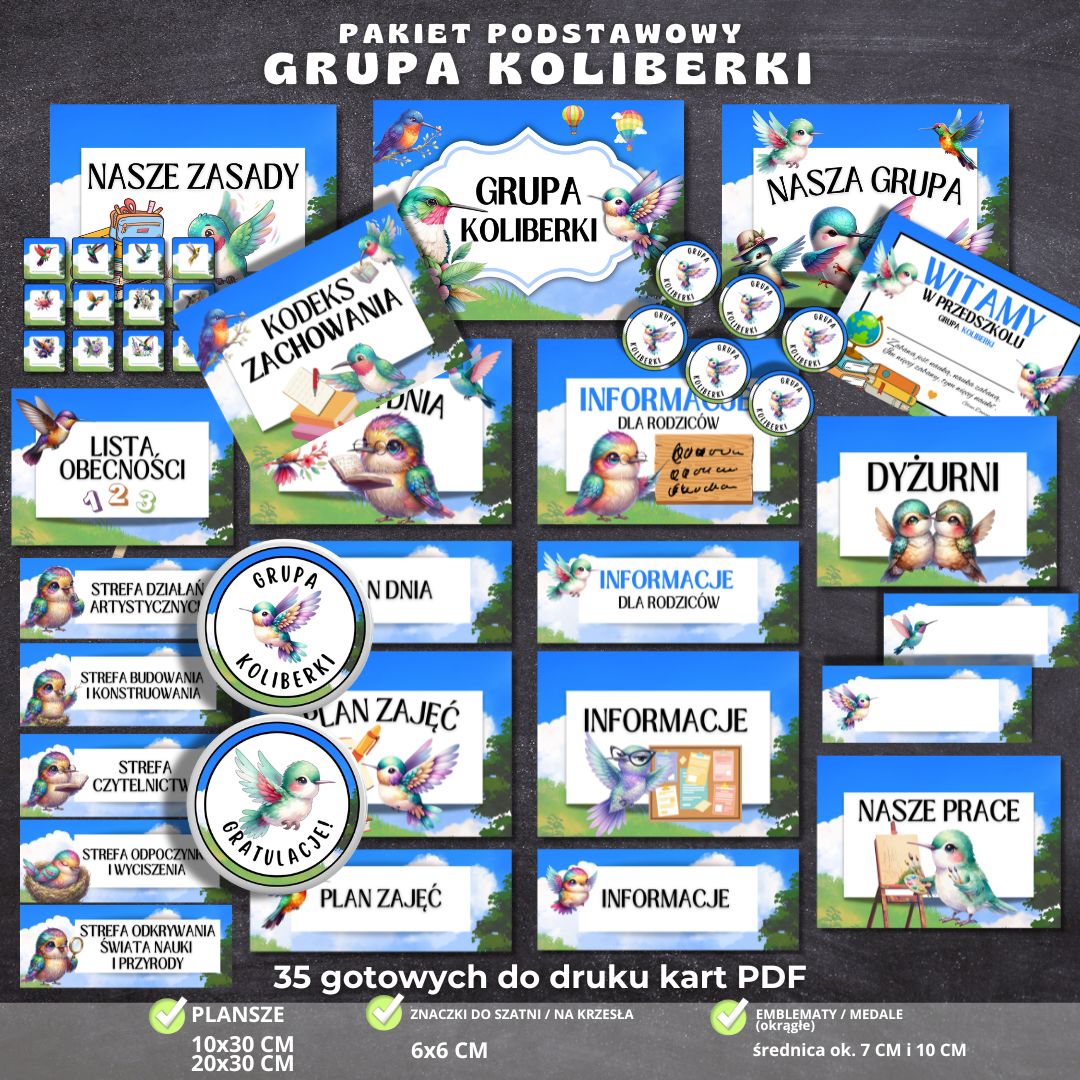 Grupa Koliberki – pakiet grupowy na start – zestaw 24 elementów PDF (2)