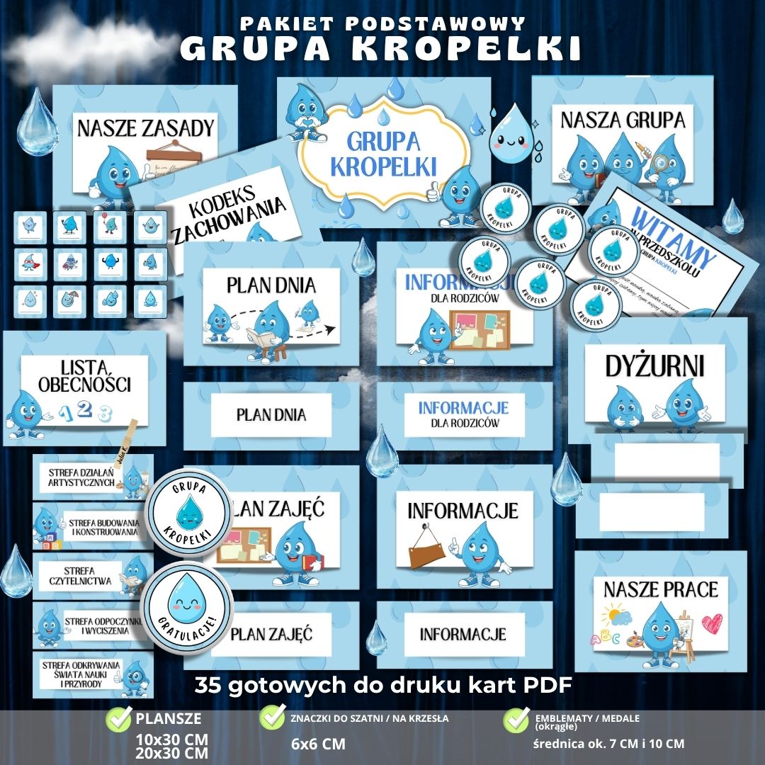 Grupa Kropelki – pakiet grupowy na start – zestaw 24 elementów PDF (2)