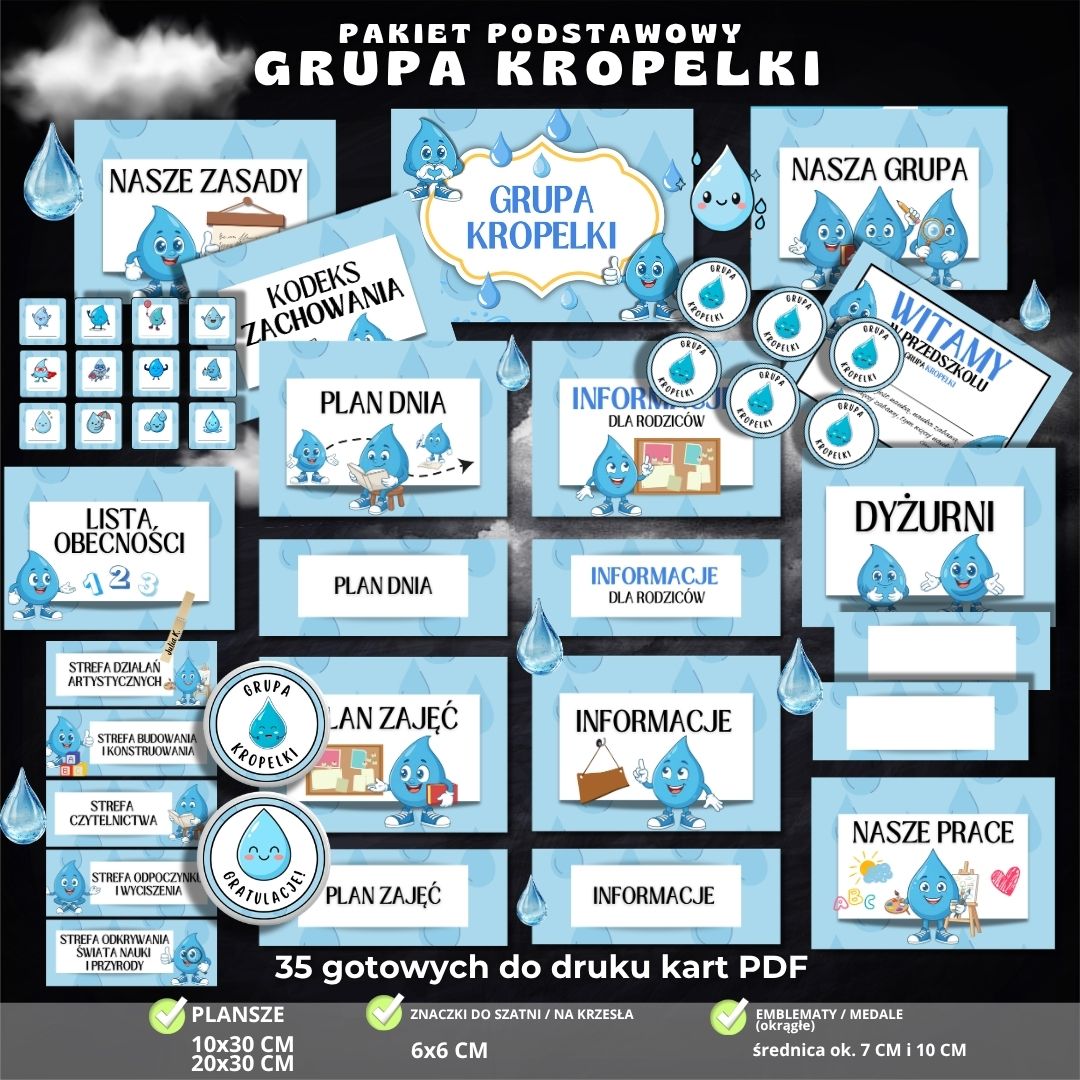 Grupa Kropelki – pakiet grupowy na start – zestaw 24 elementów PDF (4)