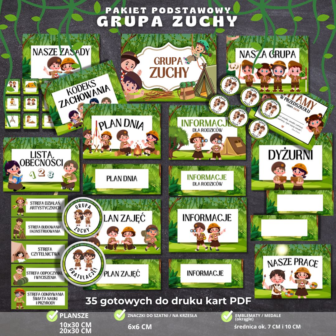 Grupa Zuchy – pakiet grupowy na start – zestaw 24 elementów PDF (1)