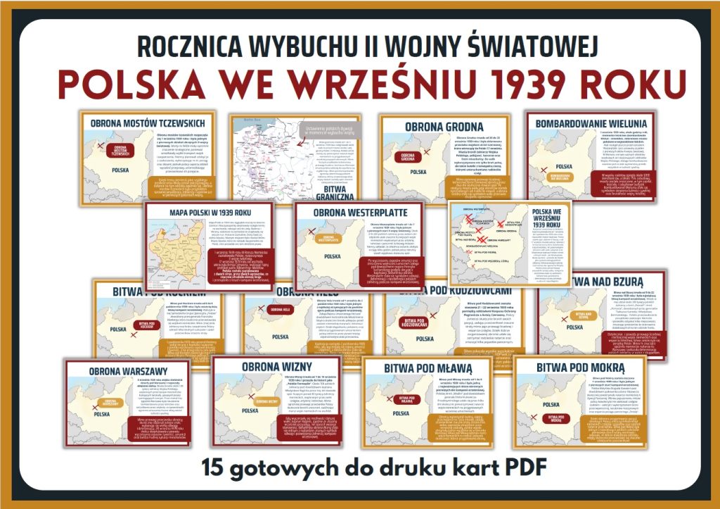 Polska we wrześniu 1939 roku – gazetka szkolna – prezentacja PDF