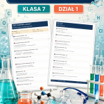 Sprawdzian z CHEMII (klasa 7 dział 1) – Substancje i ich przemiany + odpowiedzi