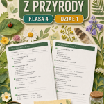 Sprawdzian z przyrody (klasa 4 dział 1) – Poznajemy warsztat przyrodnika + odpowiedzi