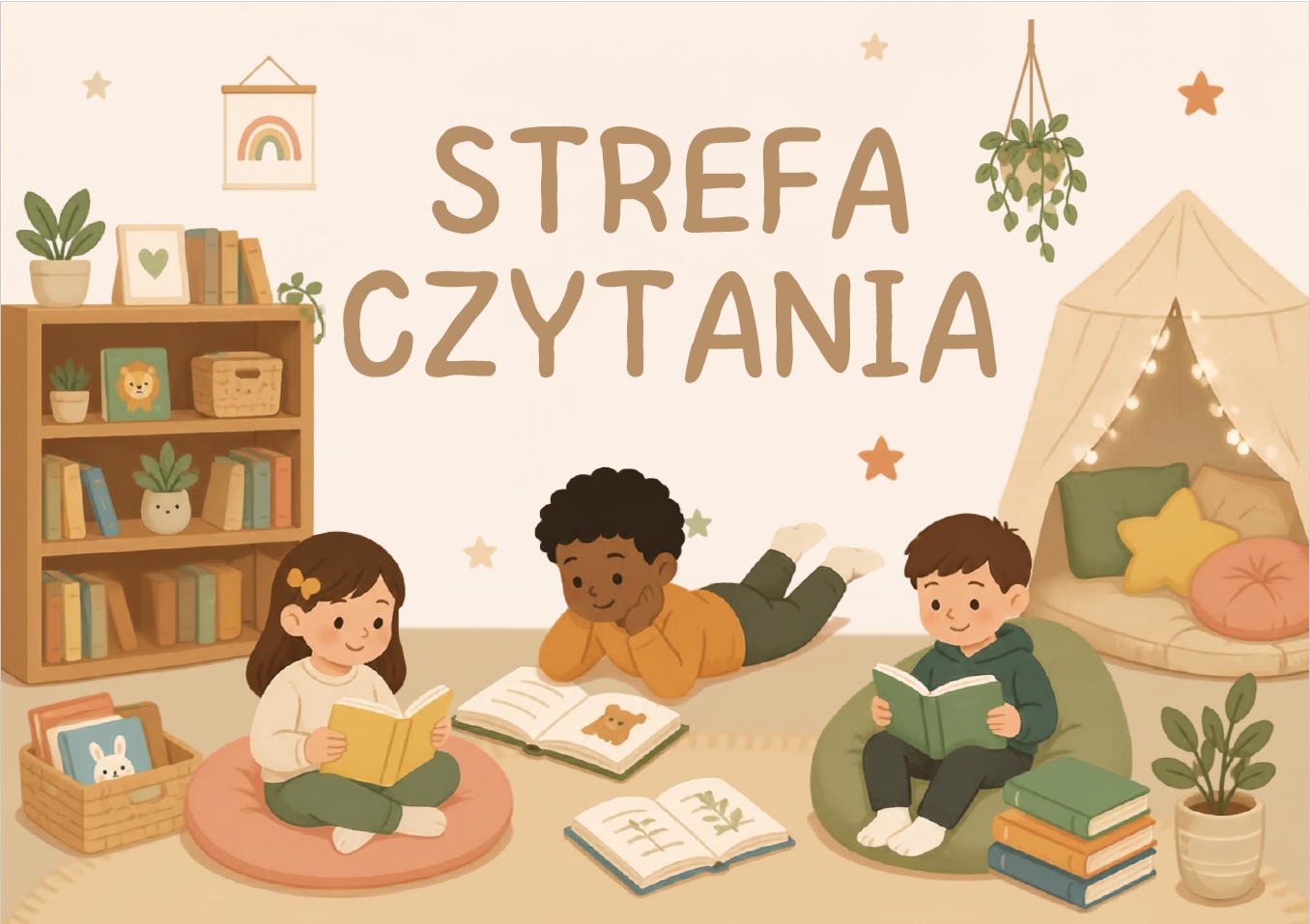 Strefy aktywności do sali przedszkolnej (wersja 1) - PDF do druku - 2