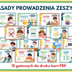 Zasady prowadzenia zeszytu - gazetka szkolna - prezentacja PDF