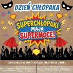 Dekoracja na Dzień Chłopaka – 2 rozmiary (Superchłopaki) (3)