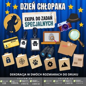 Dekoracja na Dzień Chłopaka – 2 rozmiary (agencji) (1)