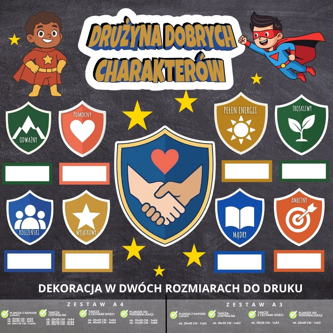 Dekoracja na Dzień Chłopaka – 2 rozmiary (charaktery) (4)