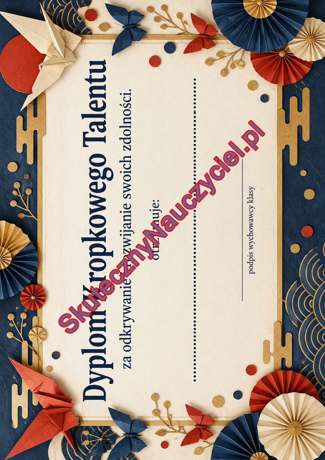 Dyplom na Dzień Kropki – do druku PDF (36)