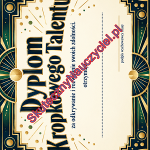 Dyplom na Dzień Kropki – do druku PDF (40)