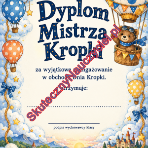 Dyplom na Dzień Kropki – do druku PDF (5)
