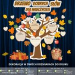 Dzień Edukacji Narodowej – dekoracja w 3 rozmiarach (interaktywne drzewo) (2)