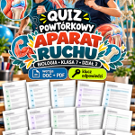 Quiz powtórkowy z biologii – klasa 7, dział 2 „Aparat ruchu”
