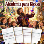 Sprawdzian Akademia pana Kleksa – kolejność wydarzeń – (DOC + PDF) + odpowiedzi