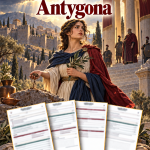 Sprawdzian Antygona – kolejność wydarzeń – (DOC + PDF) + odpowiedzi