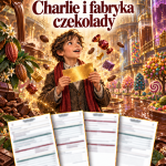 Sprawdzian Charlie i fabryka czekolady – kolejność wydarzeń – (DOC + PDF) + odpowiedzi