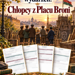 Sprawdzian Chłopcy z Placu Broni – kolejność wydarzeń – (DOC + PDF) + odpowiedzi