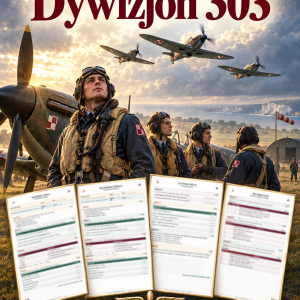 Sprawdzian Dywizjon 303 – kolejność wydarzeń – (DOC + PDF) + odpowiedzi