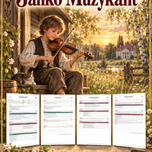Sprawdzian Janko Muzykant – kolejność wydarzeń – (DOC + PDF) + odpowiedzi