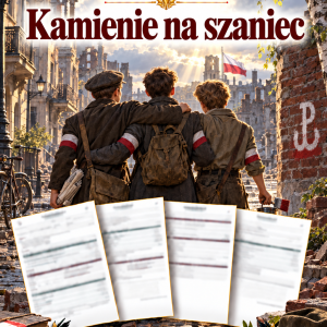 Sprawdzian Kamienie na szaniec – kolejność wydarzeń – (DOC + PDF) + odpowiedzi