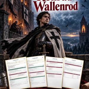 Sprawdzian Konrad Wallenrod – kolejność wydarzeń – (DOC + PDF) + odpowiedzi