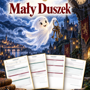 Sprawdzian Mały Duszek – kolejność wydarzeń – (DOC + PDF) + odpowiedzi