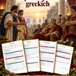 Sprawdzian Odprawa posłów greckich – kolejność wydarzeń – (DOC + PDF) + odpowiedzi