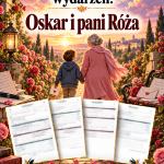 Sprawdzian Oskar i pani Róża – kolejność wydarzeń – (DOC + PDF) + odpowiedzi