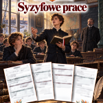 Sprawdzian Syzyfowe prace – kolejność wydarzeń – (DOC + PDF) + odpowiedzi