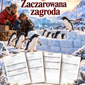 Sprawdzian Zaczarowana zagroda – kolejność wydarzeń – (DOC + PDF) + odpowiedzi